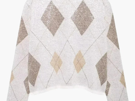 Rosalie | Strickjacke mit Argylemuster