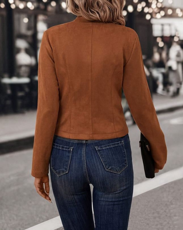 Doris - Stylische doppelseitige Open Front Jacke für die modebewusste Frau