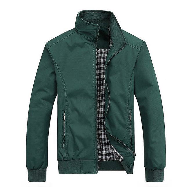 Leichte Übergangsjacke mit Stehkragen – Stilvolle Freizeitjacke für Alltag & Outdoor