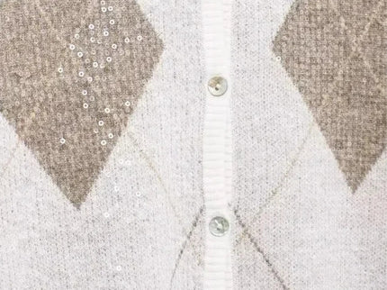 Rosalie | Strickjacke mit Argylemuster