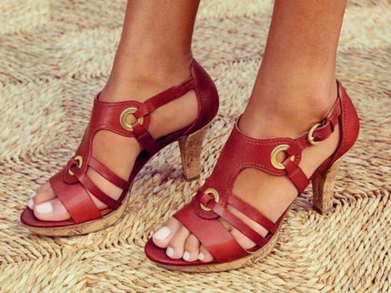 Annabella | Handgefertigte Premium-Sandalen mit Absatz