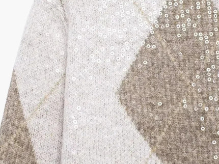 Rosalie | Strickjacke mit Argylemuster