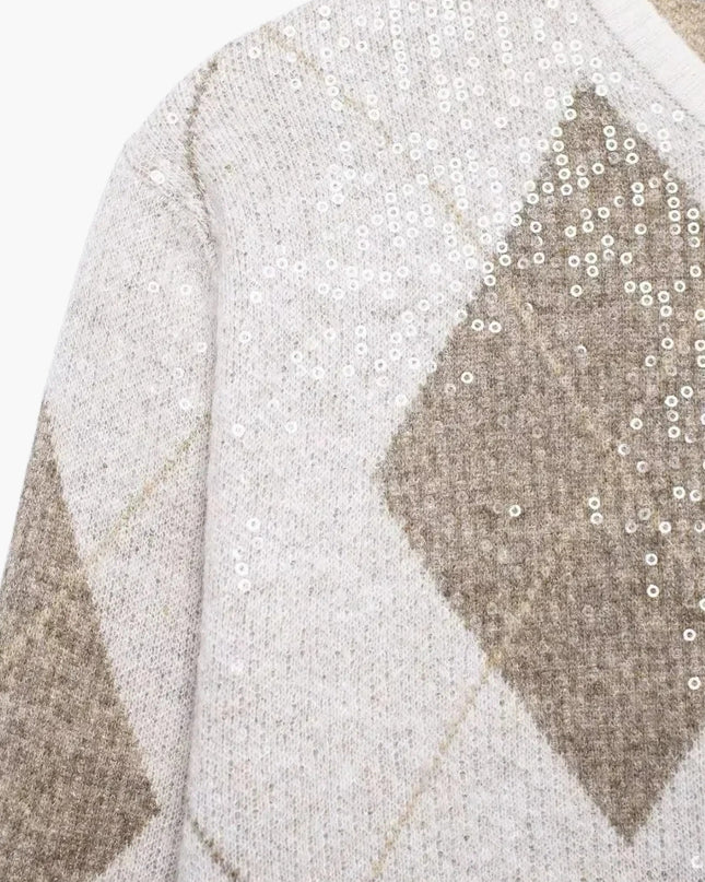 Rosalie | Strickjacke mit Argylemuster