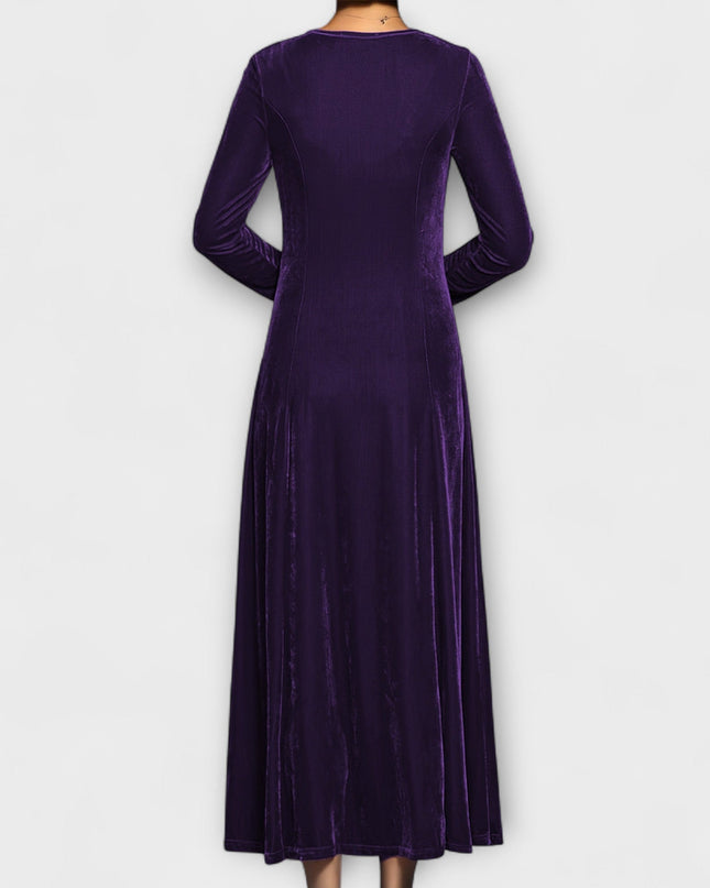 Marilou™ – Weiches Samtkleid