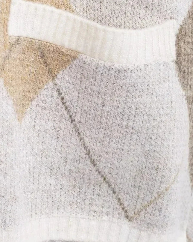 Rosalie | Strickjacke mit Argylemuster