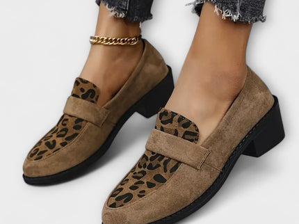 Elisa - Elegante Damenschuhe mit Leopardenmuster