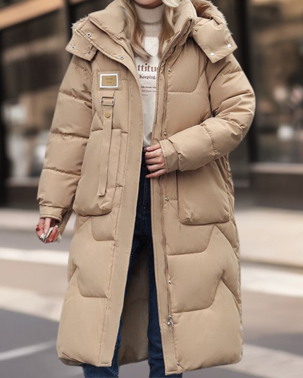 HANNIA - Eleganter Luxus-Wintermantel für Damen