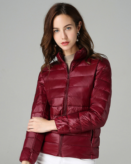 Sophie™ - Jacke aus weichem Baumwoll-Daunenmaterial