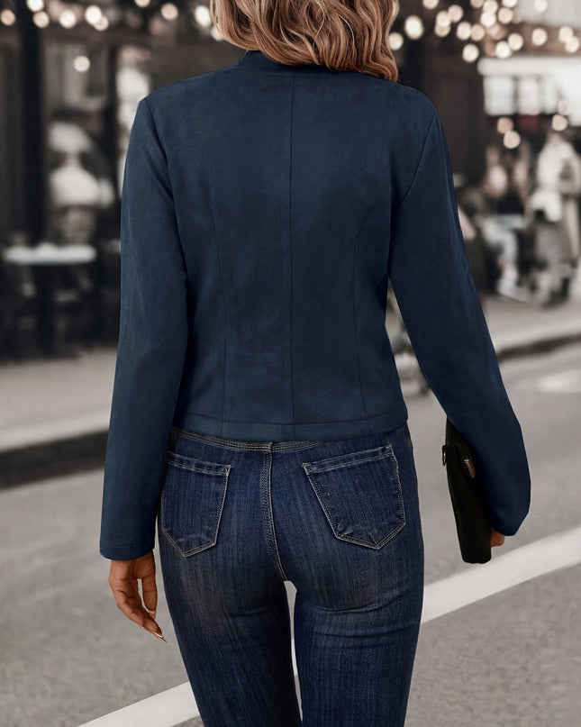 Doris - Stylische doppelseitige Open Front Jacke für die modebewusste Frau