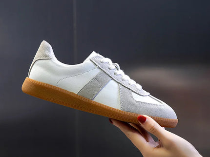 Damen Leder Sneaker Casual
