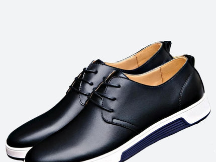 Elegante orthopädische Lederschuhe für Männer - August
