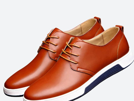 Elegante orthopädische Lederschuhe für Männer - August