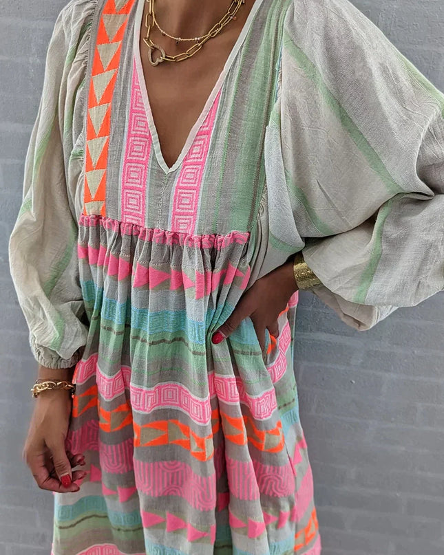 Buntes Sommerkleid