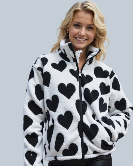 Sabrina™ | Wende-Herzenjacke