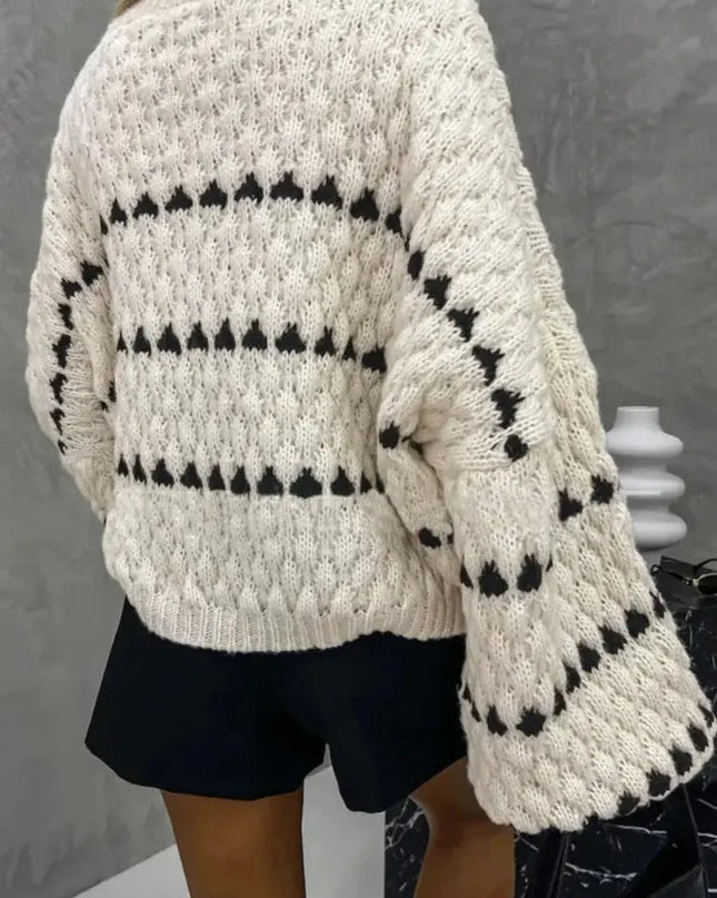 Serena | Eleganter Pullover in Vanille
