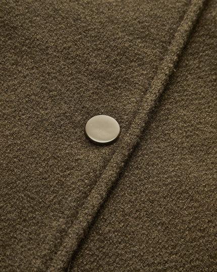 Molly | Lässige Varsity-Jacke im Retro-Stil mit gestreiften Ärmeldetails und gerippten Bündchen