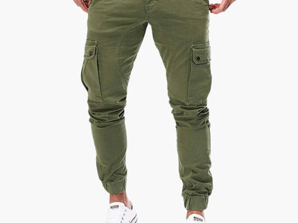 Sommerfeld™ | Herren Cargo Jogginghose – Moderne Streetwear Freizeithose mit Taschen und Elastikbund, Outdoor & Alltag