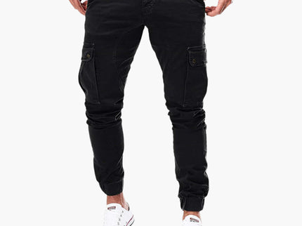 Sommerfeld™ | Herren Cargo Jogginghose – Moderne Streetwear Freizeithose mit Taschen und Elastikbund, Outdoor & Alltag