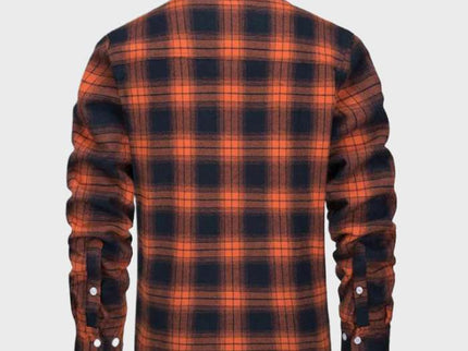 Nate™ | Herren Karierte Sherpa-Futterjacke