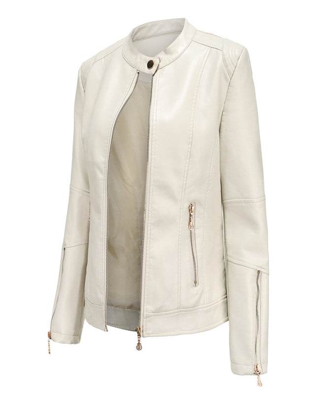 FRANICA - Elegante Lederjacke für einen zeitlosen Look