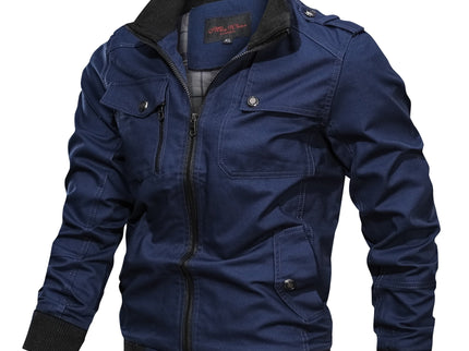 Klassische Übergangsjacke mit Stehkragen – Stilvolle Freizeitjacke für jeden Anlass
