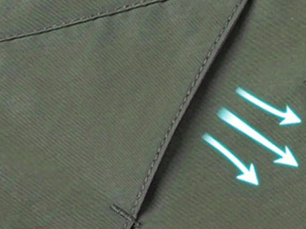 Leichte Outdoorjacke mit Kapuze und Windschutz für Alltag & Freizeit