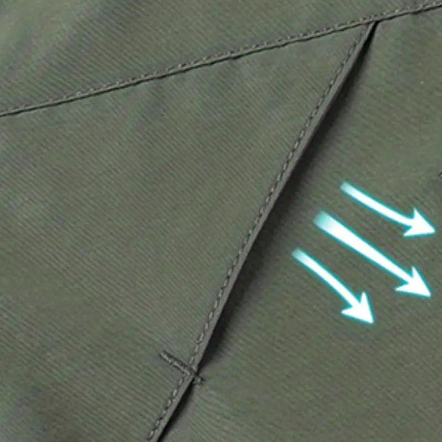 Leichte Outdoorjacke mit Kapuze und Windschutz für Alltag & Freizeit
