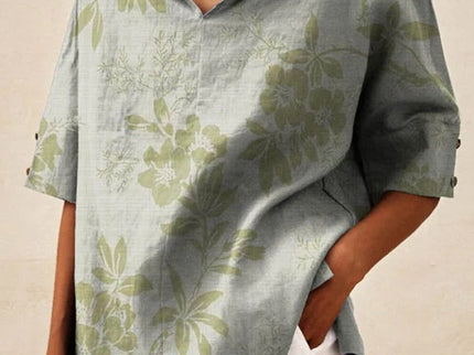 Bettina | Elegantes Leinen-Top 1+1 Gratis