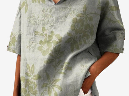 Bettina | Elegantes Leinen-Top 1+1 Gratis