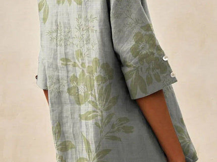 Bettina | Elegantes Leinen-Top 1+1 Gratis