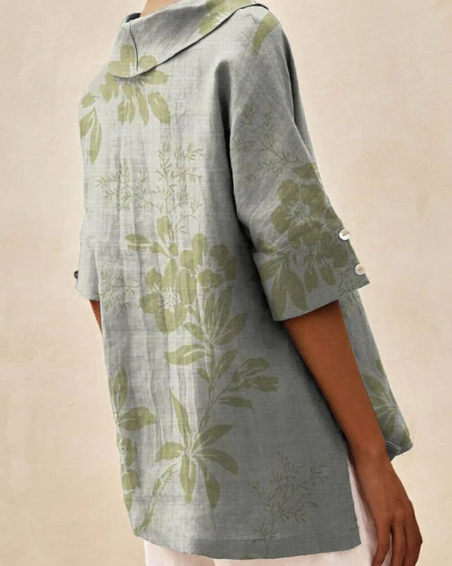 Bettina | Elegantes Leinen-Top 1+1 Gratis