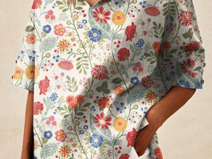 Bettina | Elegantes Leinen-Top 1+1 Gratis