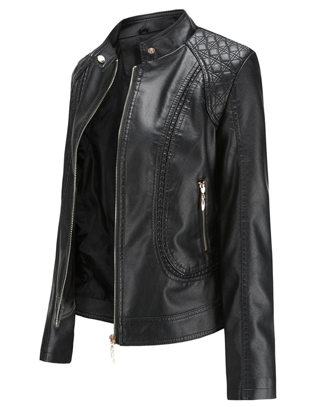Lederjacke
