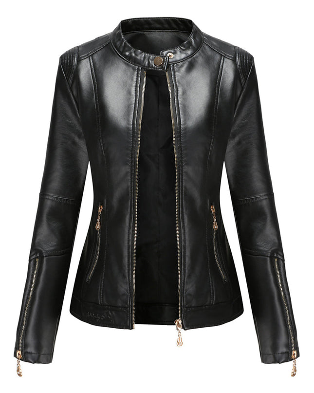 FRANICA - Elegante Lederjacke für einen zeitlosen Look