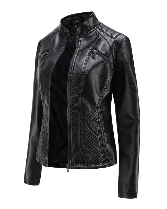 Lederjacke