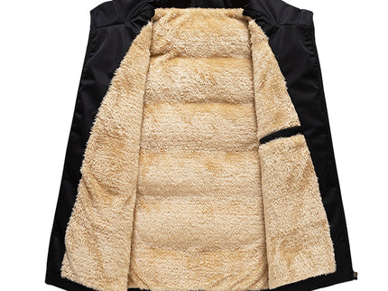 DOMINIC - Modische und leichte warme Strickjacke
