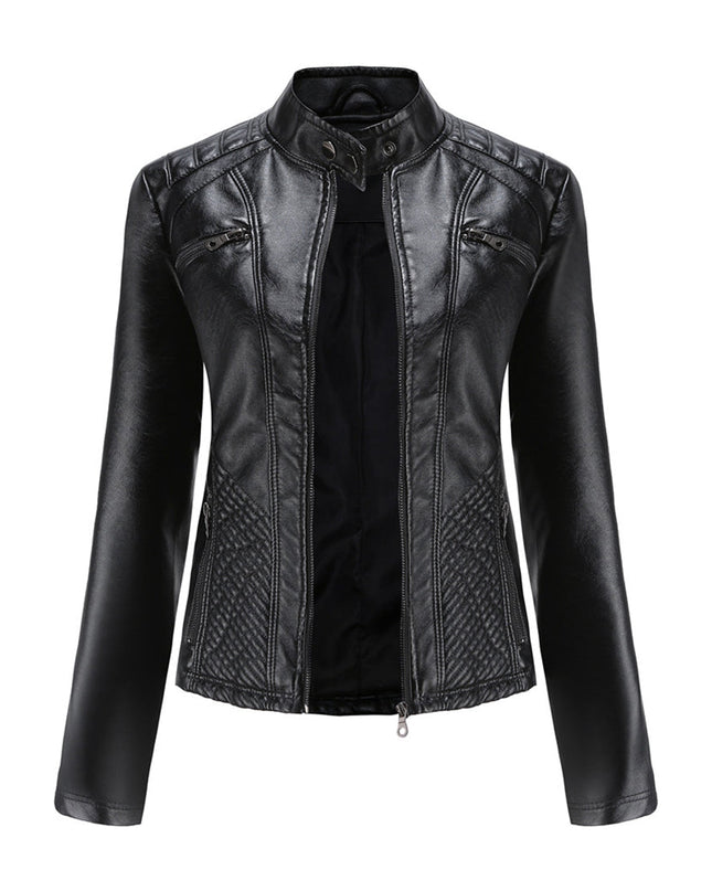 Lederjacke
