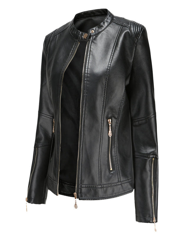 FRANICA - Elegante Lederjacke für einen zeitlosen Look