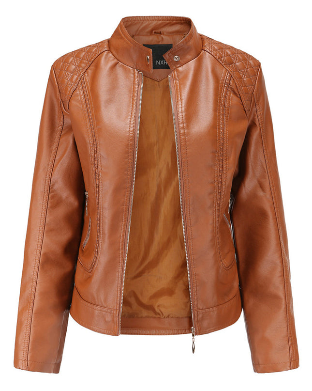 Lederjacke
