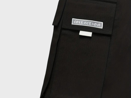 Sommerfeld™ | Herren Cargo Jogginghose – Lila Streetwear-Hose mit Reißverschlusstaschen & Bündchen