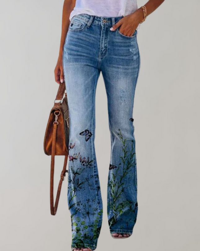 Blaire | Jeans mit hoher Taille und Schlag