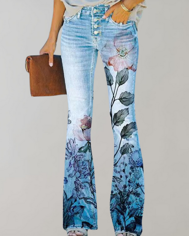 Blaire | Jeans mit hoher Taille und Schlag