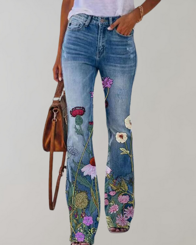 Blaire | Jeans mit hoher Taille und Schlag