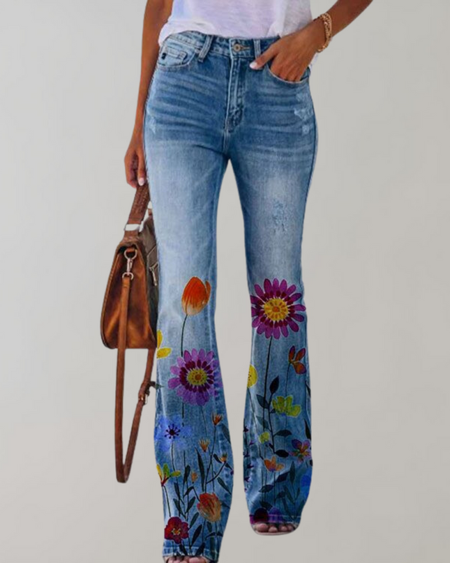 Blaire | Jeans mit hoher Taille und Schlag