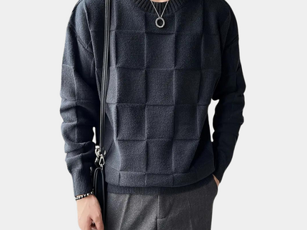 Bayless - Bequemer, warmer Strickpullover für Männer