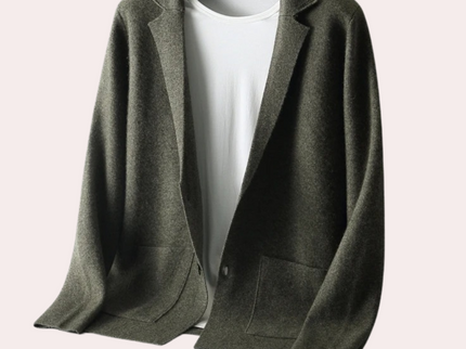 Angus - Stilvolle und kuschelige Strickjacke für Männer