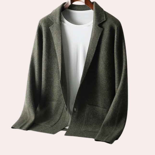 Angus - Stilvolle und kuschelige Strickjacke für Männer