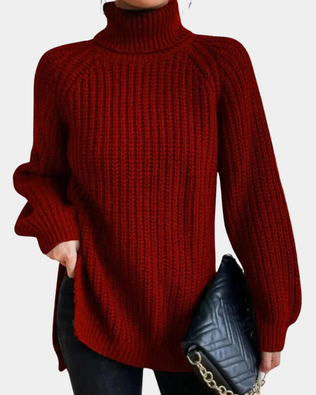 Madeleine - Luxuriöser weicher Rollkragenpullover für Frauen