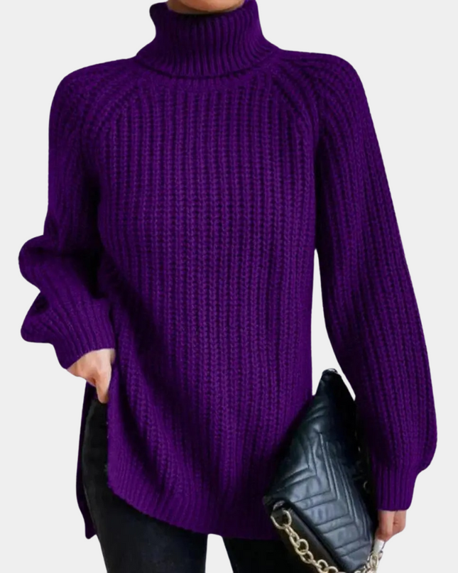 Madeleine - Luxuriöser weicher Rollkragenpullover für Frauen