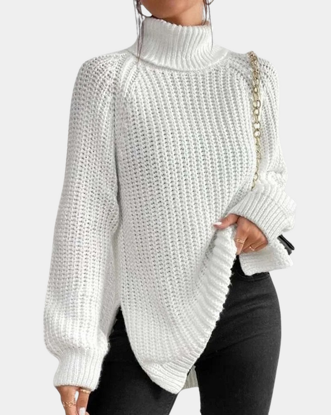Madeleine - Luxuriöser weicher Rollkragenpullover für Frauen